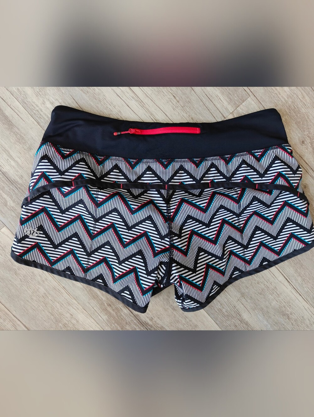 Rare 🦄 Lululemon Speed Short 2014 Seawheeze - 3D Chevron Size 6 Perfect
